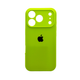 Защитный чехол-накладка Silicone Full Case AA Camera Protect для Apple iPhone 17 Pro Max Shiny Green (FullAAi17PM-24) - изображение 1