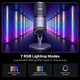 Настольный стриминговый микрофон UGREEN USB desktop microphone RGB USB Grey (UGR-35629) - изображение 7