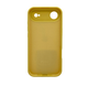 Защитный чехол-накладка Silicone Full Case AA Camera Protect для Apple iPhone 17 Air Yellow (FullAAi17A-4) - изображение 2
