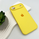 Защитный чехол-накладка Silicone Full Case AA Camera Protect для Apple iPhone 17 Air Yellow (FullAAi17A-4) - изображение 3