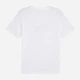 Футболка спортивная длинная мужская Puma Essentials Foundation 68254002 XL White с принтом (4067983393129) - изображение 6