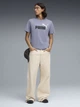 Футболка хлопковая длинная мужская Puma Essentials Graphics 68470865 L Gray Sky (4069161736889) - изображение 3