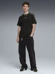 Футболка хлопковая длинная мужская Puma Essentials Tape 69169301 M Black (4069161653421) - изображение 3