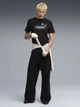 Футболка хлопковая длинная мужская Puma Graphics 69177301 M Black (4069161647680) - изображение 3
