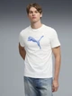 Футболка хлопковая длинная мужская Puma Graphics 69177402 S White (4069161675539) - изображение 1