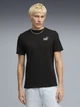 Футболка хлопковая длинная мужская Puma Graphics 69178001 XL Black с принтом (4069161656910) - изображение 1