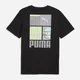 Футболка хлопковая длинная мужская Puma Graphics 69178001 XL Black с принтом (4069161656910) - изображение 5