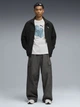 Футболка хлопковая длинная мужская Puma Graphics 69178202 XL White с принтом (4069161672637) - изображение 3