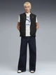 Футболка хлопковая длинная мужская Puma Graphics 69178602 M White с принтом (4069161676079) - изображение 3