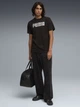 Футболка хлопковая длинная мужская Puma Essentials Graphics 69178701 S Black (4069161975448) - изображение 3