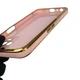 Чохол для Oppo A54 4G глянцевий із захистом камери із золотою окантовкою з кільцем-підставкою пудровий - зображення 6
