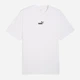 Футболка хлопковая длинная мужская Puma Essentials Foundation 69291202 M White (4069161679766) - изображение 4