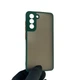 Чехол для телефона Samsung Galaxy S21 FE (SM-G990B) с высокими бортами с защитой камеры темно-зеленый - изображение 2