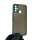 Чехол для телефона Tecno Spark 7 (KF6n) с высокими бортами с защитой камеры темно-зеленый - изображение 2