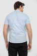 Рубашка мужская однотонная голубой 186R2043 Ager XL - изображение 4