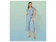 Комбінезон довжиною 7/8 для жінки Esmara Lyocel (TENCEL™) 461021 38(S) блакитний - зображення 2