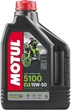 Моторное масло Motul 5100 4T 15W-50 2 л (104082) - изображение 1