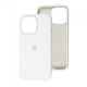 Чохол Silicone Premium case MagSafe з захистом камери та дисплея для iPhone 16 Pro Max Full Protective white 2099 - изображение 6