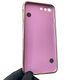 Чохол для телефона Apple iPhone 7 Plus жіночій із ремінцем на подарунок з прикрасами та золотою окантовкою чорничний - зображення 3