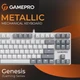 Клавиатура GamePro Genesis Metallic MK110W Outemu Red Swithes USB White ( 11326 ) - зображення 7