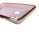 Чехол для Tecno Spark 7 Go (KF6m) глянцевый с защитой камеры с золотой окантовкой с кольцом-подставкой пудровый - изображение 3