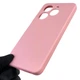 Чохол для TECNO Spark Go 2024 (BG6) силіконовий з мікрофіброю нековзний рожевий - зображення 4