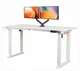 Стол с электрорегулировкой высоты с подсветкой Двухмоторный Flexi Desk White 160x75 см 28049 - изображение 2