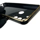 Чехол для TECNO POP 5 LTE (BD4i) глянцевый с защитой камеры с золотой окантовкой черный - изображение 6