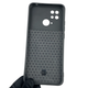 Чохол для Xiaomi Redmi 10C броньований з кільцем-тримачем підставкою зі шторкою темно-синій - зображення 3