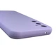 Чохол для Samsung Galaxy A34 5G (SM-A346E) силіконовий з мікрофіброю нековзний бузковий - зображення 5