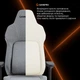 Геймерское игровое кресло с самоадаптивной поддержкой пояницы GamePro GC925G Grey Fabric - изображение 15