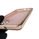 Чохол для Samsung Galaxy A71 (SM-A715F) глянцевий із захистом камери із золотою окантовкою та кільцем MagSafe пудровий - зображення 6