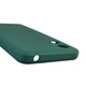 Чехол для Motorola Moto E13 (PAXT0034) силиконовый с микрофиброй нескользящий зеленый - изображение 2