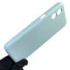 Чехол для Motorola Moto E13 (PAXT0034) силиконовый с микрофиброй нескользящий голубой - изображение 4