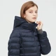 Пальто Uniqlo ULTRA LIGHT DOWN розмір S синій (439709) - изображение 3