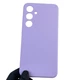 Чохол для Samsung Galaxy S24 Plus (SM-S926B) силіконовий з мікрофіброю нековзний бузковий - зображення 8