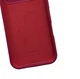 Чехол Fiji Silicone Case Full Camera для Apple iPhone 17 Pro бампер накладка с защитой камеры Rose Red - изображение 2
