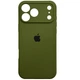 Чехол Fiji Silicone Case Full Camera для Apple iPhone 17 Pro бампер накладка с защитой камеры Forest Green - изображение 1
