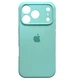 Чехол Fiji Silicone Case Full Camera для Apple iPhone 17 Pro бампер накладка с защитой камеры Aquamarine - изображение 1