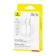 Кабель Baseus Silky Series Fast Charging Type-C - Lightning 20W/1m (P10377700213-00) white - изображение 2