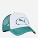 Кепка летняя Puma Sportstyle Headwear 02697603 One Size Emerald Ice-White (4069161404030) - изображение 1