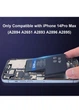 Усиленный аккумулятор для iPhone 14 Pro Max 5200 mAh с набором для установки комбинированный Amazon - изображение 2