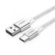 Кабель Ugreen USB 2.0 AM-Type-C M 2 м, білий (US288) - зображення 1