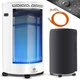 Газовый инфракрасный обогреватель KESSER 4200W белый 41 x 73 x 46 см - изображение 6
