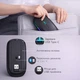 Бездротова миша Bluetooth та 2,4 ГГц, двохрежимна, перезаряджувана, безшумна, з RGB чорна - зображення 5