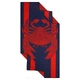 Cпортивное полотенце пляжное полотенце 4Monster Undersea Friends T-MST размер 80х160см Deep Blue-Red - изображение 3