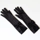 Жіночі рукавички з бантиками Honey Fashion Accessories XS/S/М чорний (7-84) - зображення 11