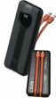 Внешний аккумулятор повербанк Power bank ACL PW-139 10000 мАч быстрая зарядка встроенные кабели Черный - изображение 11