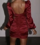Платье Oh Polly красное атласное S - изображение 13