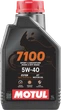 Моторное масло Motul 7100 4T 5W-40 1 л (104086) - изображение 1